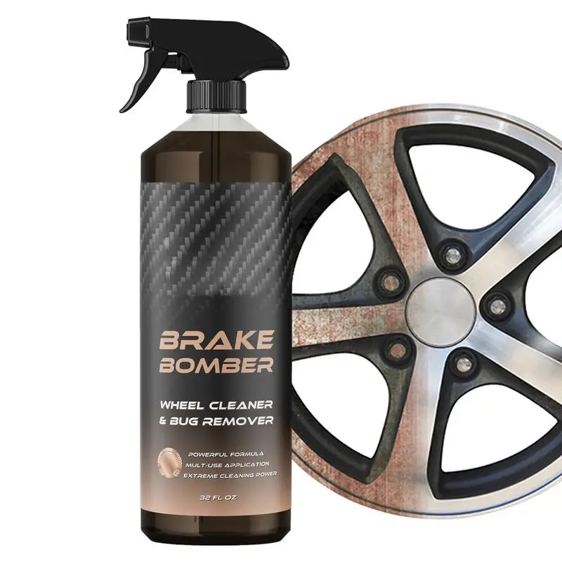 

550g Wheel Cleaning Spray Brake Dust Remover Spray For Car Wheel Portable Rim Cleaner And Tire Shine Spray Car Maintenance