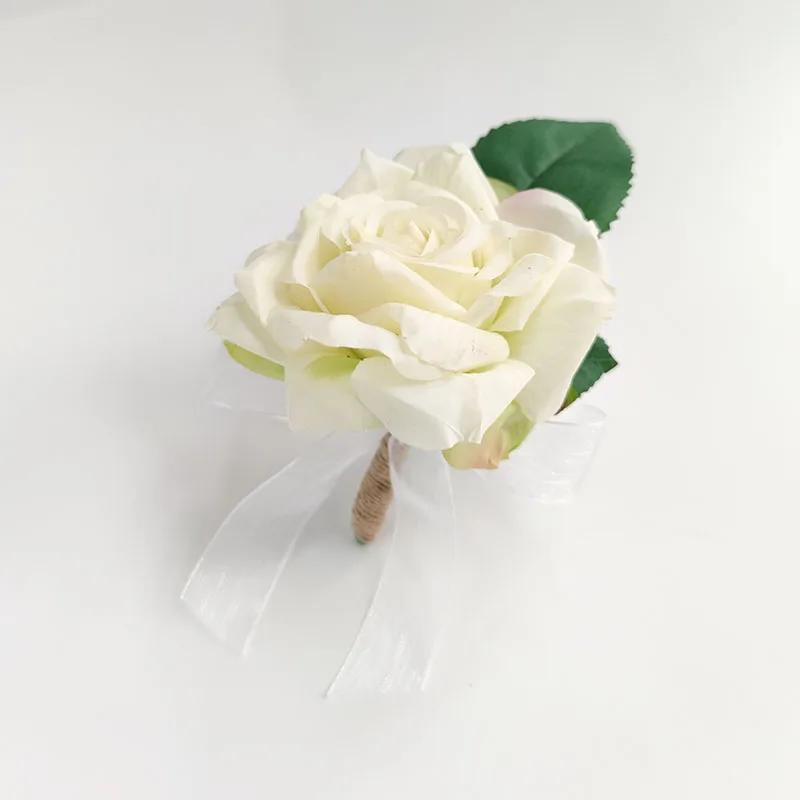 Corsage Wedding Accessories Boutonniere White Marriage Buttonhole Men Bride Bridesmaid Roses Artificial Flowers Party Decoration
Corsage Wedding Accessories Boutonniere White Marriage Buttonhole Men Bride Bridesmaid Roses Artificial Flowers Party Decoration