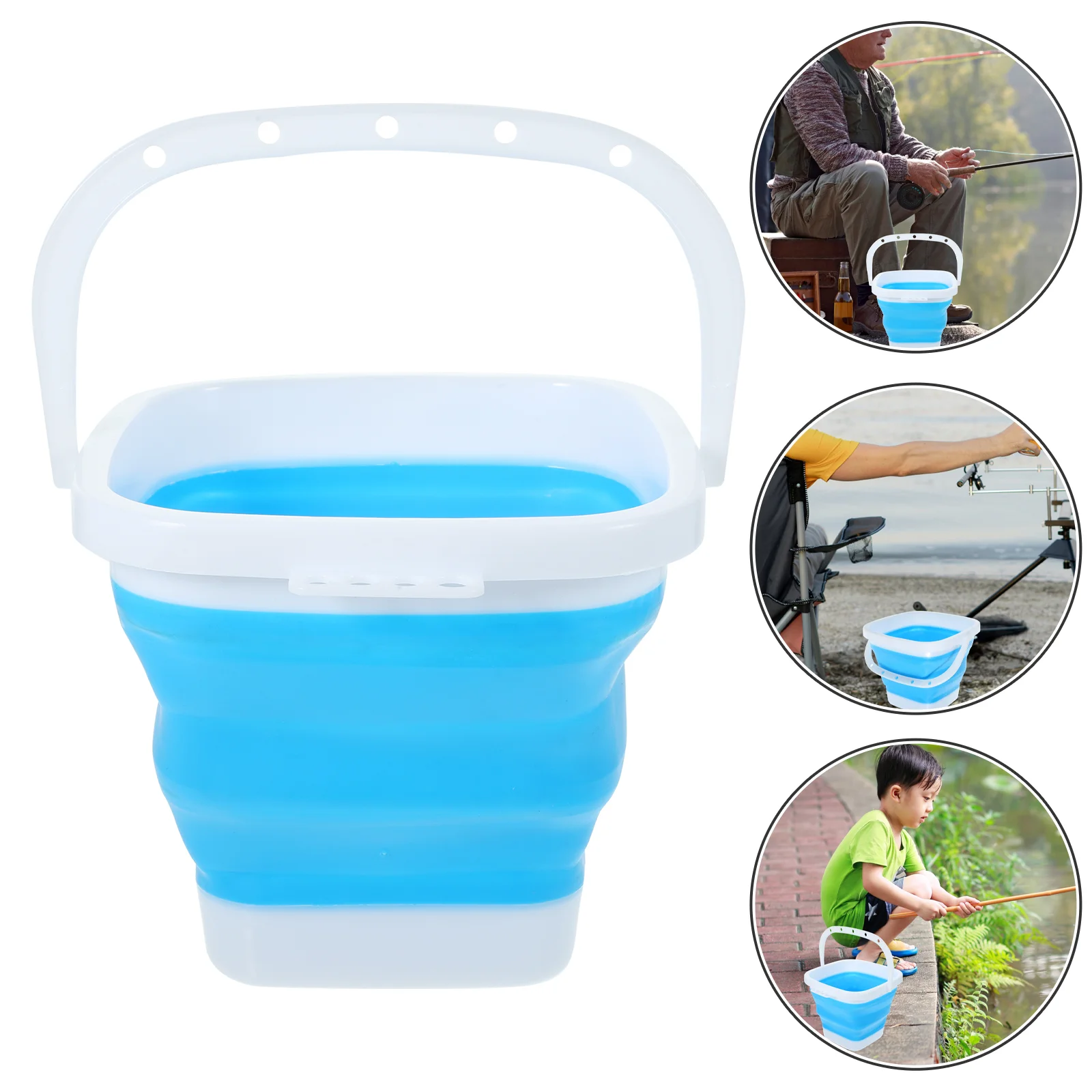 1PC Foldable Thickened Silicone Brush Washing Bucket Watercolor Pen Washing Barrel Painting Tool Bucket (Random Color) 
1PC Foldable Thickened Silicone Brush Washing Bucket Watercolor Pen Washing Barrel Painting Tool Bucket (Random Color)