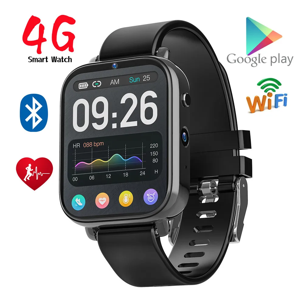 Original Android 9.1 Smart Watch 4g Phone Watch IP68 Waterproof Dual Camera 4+128gb Men's Gps Sports Watch Wifi Internet Adult
Original Android 9.1 Smart Watch 4g Phone Watch IP68 Waterproof Dual Camera 4+128gb Men's Gps Sports Watch Wifi Internet Adult