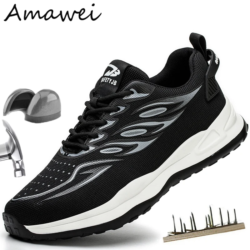 Amawei New Cool Men Boots Shoes Indestructible Safety Shoes Anti-punctur Lightweight Breathable Work Boots Lbx7912
Amawei New Cool Men Boots Shoes Indestructible Safety Shoes Anti-punctur Lightweight Breathable Work Boots Lbx7912