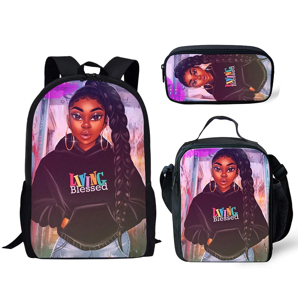 HOMDOW Children School Bags for Kids Black Girl Magic Melanin Poppin Prints Book Bag Teenagers Backpack Mochila 2020
HOMDOW Children School Bags for Kids Black Girl Magic Melanin Poppin Prints Book Bag Teenagers Backpack Mochila 2020