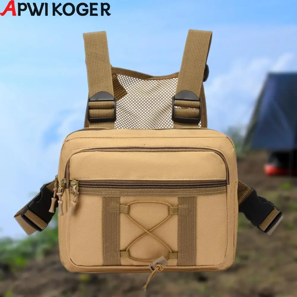 Military Bag Molle Bag Tactical Mesh Combat Pack Hip Chest Vest Front Hop Streetwear Chest Rig Outdoor Packs Hunting Breathable
Military Bag Molle Bag Tactical Mesh Combat Pack Hip Chest Vest Front Hop Streetwear Chest Rig Outdoor Packs Hunting Breathable