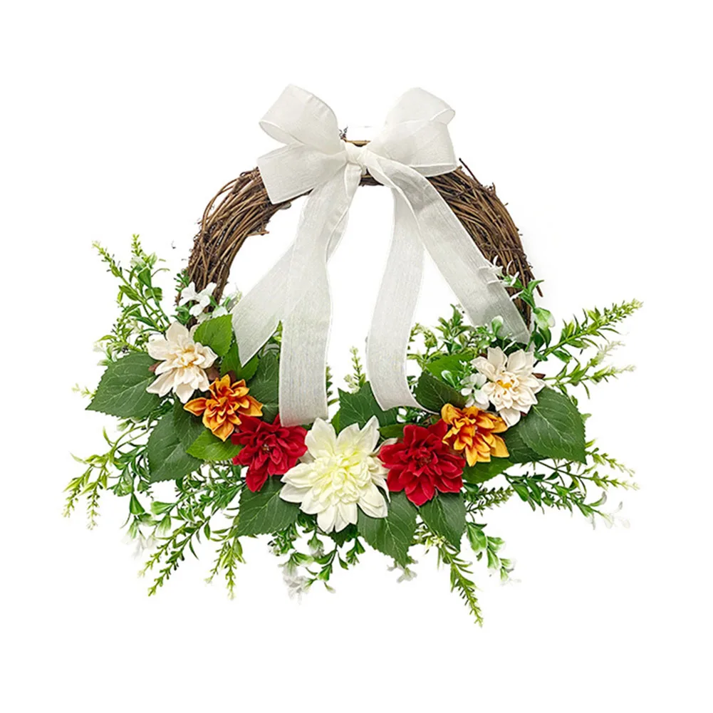 Artificial Flower Wreath Spring Garland Simulated Flower Wedding Wreath Home Fireplace Door Front Decoration Home Decoration
Artificial Flower Wreath Spring Garland Simulated Flower Wedding Wreath Home Fireplace Door Front Decoration Home Decoration