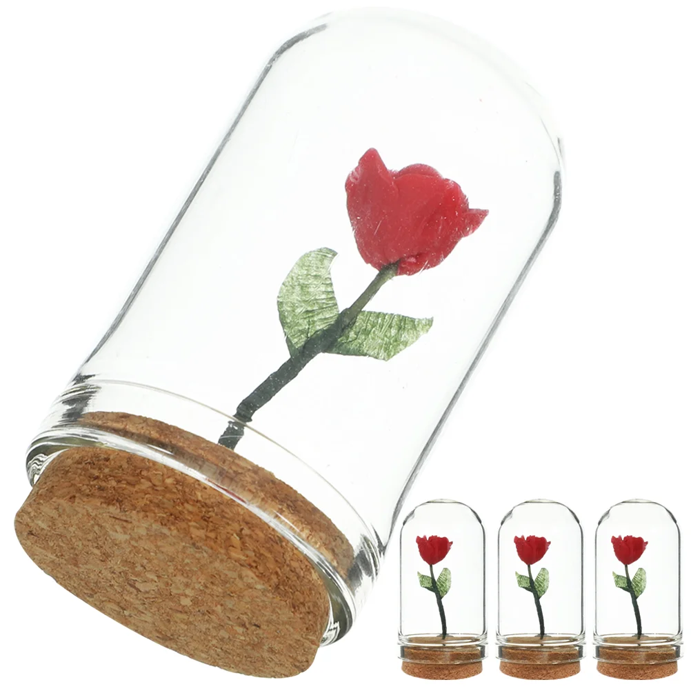 Miniature Preserved Rose Dollhouse Mini Eternal Rose Glass Dome Tiny Never Withered Forever Flower
Miniature Preserved Rose Dollhouse Mini Eternal Rose Glass Dome Tiny Never Withered Forever Flower