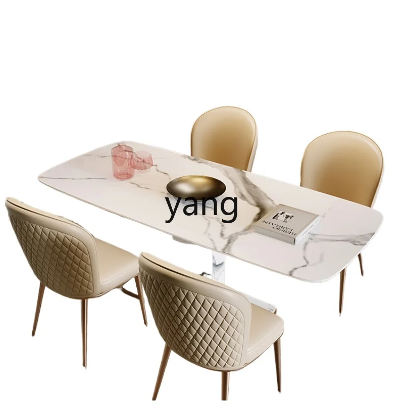 L'm'm Modern Small Apartment Home Dining Table Rectangular Matte Table and Chair Combination
L'm'm Modern Small Apartment Home Dining Table Rectangular Matte Table and Chair Combination
