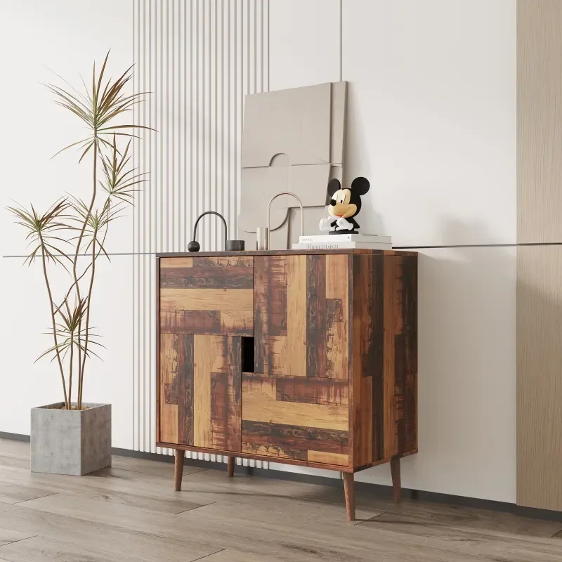 Sideboard, with four storage spaces, restaurant sideboard, entrance channel basement, for indoor living room, bedroom furniture
Sideboard, with four storage spaces, restaurant sideboard, entrance channel basement, for indoor living room, bedroom furniture