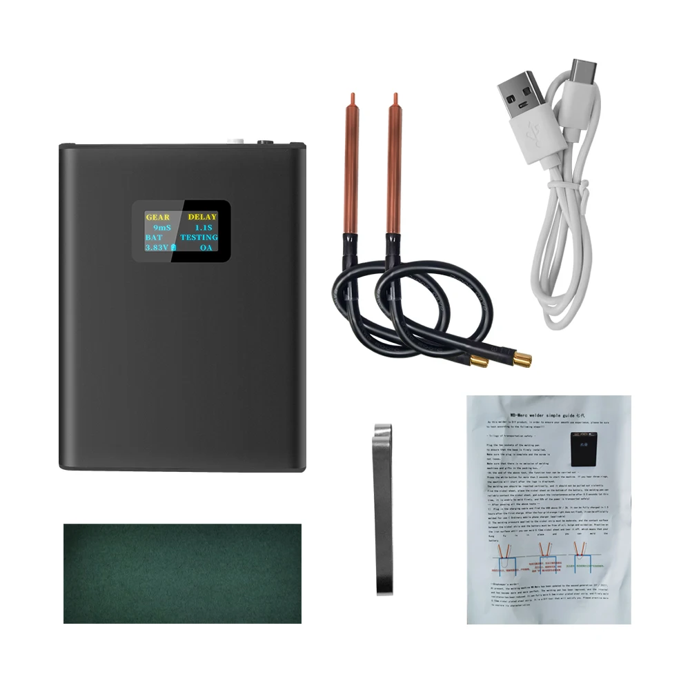 Mini Diy Spot Welder Kit Portable Digital Display Spot Welding Machine Weld Tools For 0.2mm Nickel Plated 18650 Battery Pack
Mini Diy Spot Welder Kit Portable Digital Display Spot Welding Machine Weld Tools For 0.2mm Nickel Plated 18650 Battery Pack