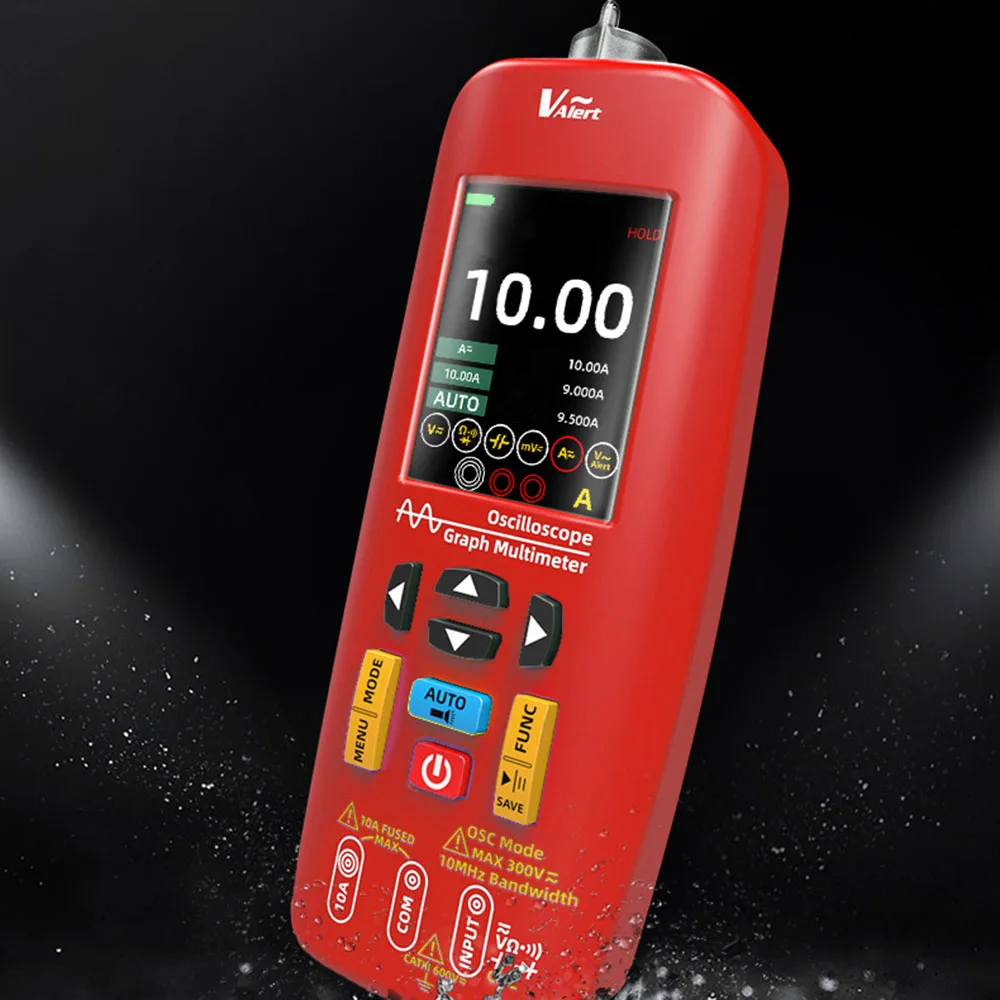 

Multi-Function Handheld Digital Oscilloscope Multimeter Portable Lightable Measuring Device for Wire Detection Multimetro