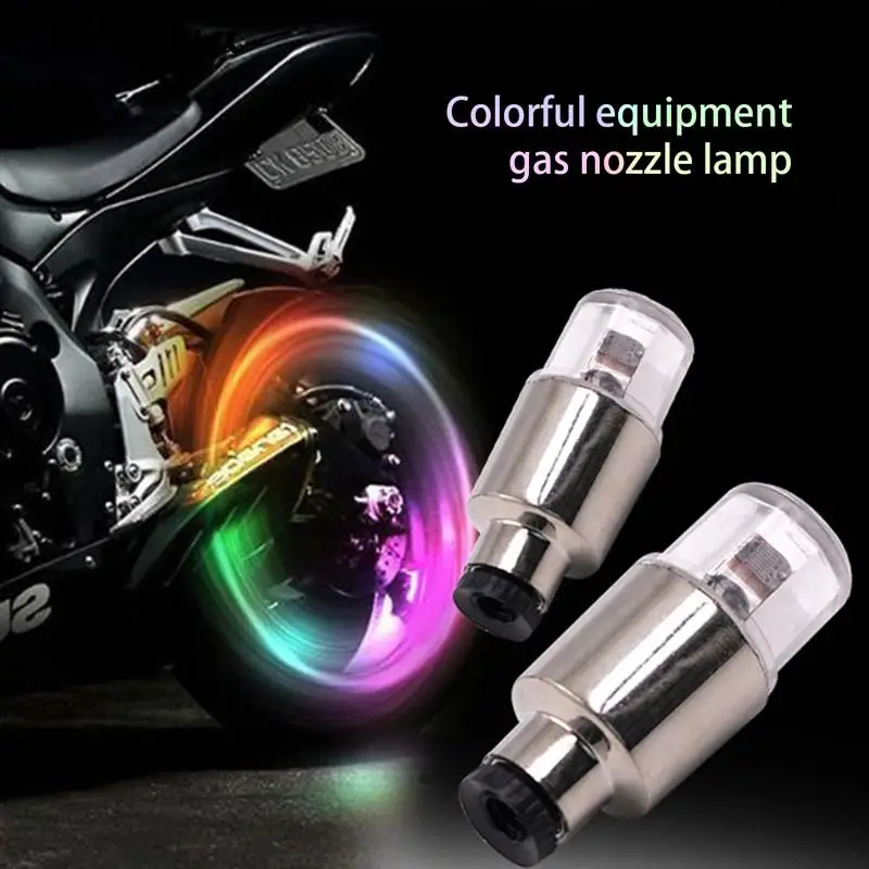 2Pcs Colorful Equipment Air Valve Lamp Mountain Bike Bicycle Accessories Wind Fire Wheel Motorcycle Valve Lamp Decorative lights
2Pcs Colorful Equipment Air Valve Lamp Mountain Bike Bicycle Accessories Wind Fire Wheel Motorcycle Valve Lamp Decorative lights