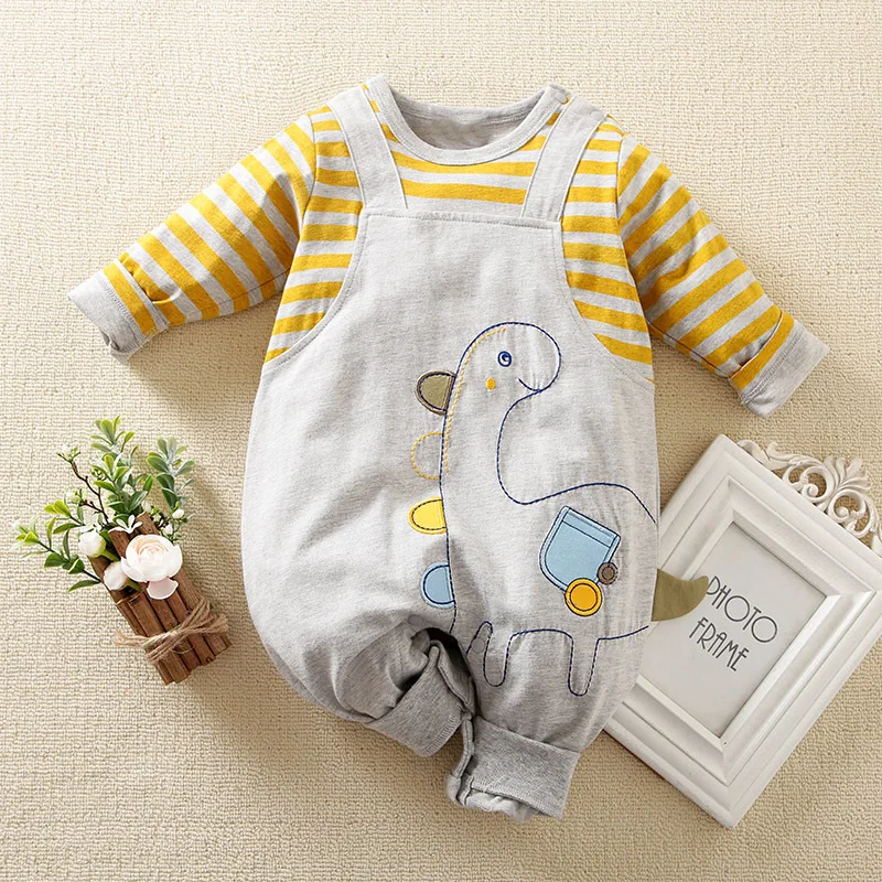 Newborn Baby Autumn Clothes Infant Girl Boy 0 To 24 Months Rompers Long Sleeves For Kids Crawling Clothing Jumpsuit Bodysuit 
Newborn Baby Autumn Clothes Infant Girl Boy 0 To 24 Months Rompers Long Sleeves For Kids Crawling Clothing Jumpsuit Bodysuit