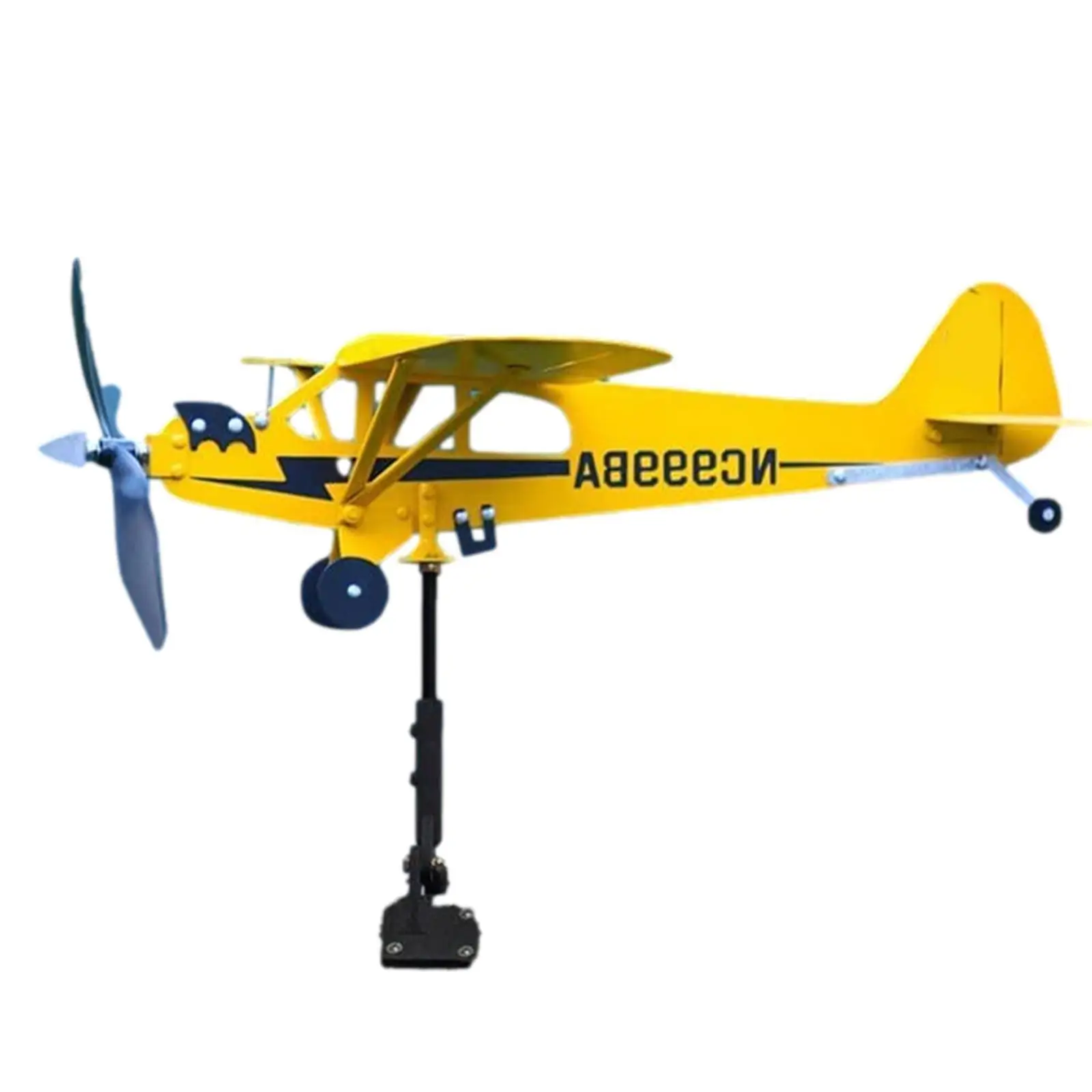 Garden Decoration Piper J3 Cub Airplane Weather Vane Vane Garden Spinners Aircraft Outdoor Decor Wind Plug Weather E1O3
Garden Decoration Piper J3 Cub Airplane Weather Vane Vane Garden Spinners Aircraft Outdoor Decor Wind Plug Weather E1O3