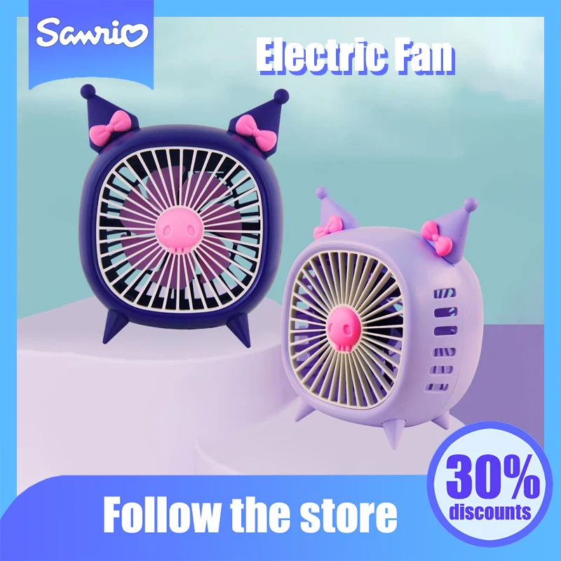 Kawaii Sanrio Anime Electric Fan Cute Kuromi Cartoon Summer Cool Desktop Retro Electric Fan Originality Children Gifts
Kawaii Sanrio Anime Electric Fan Cute Kuromi Cartoon Summer Cool Desktop Retro Electric Fan Originality Children Gifts