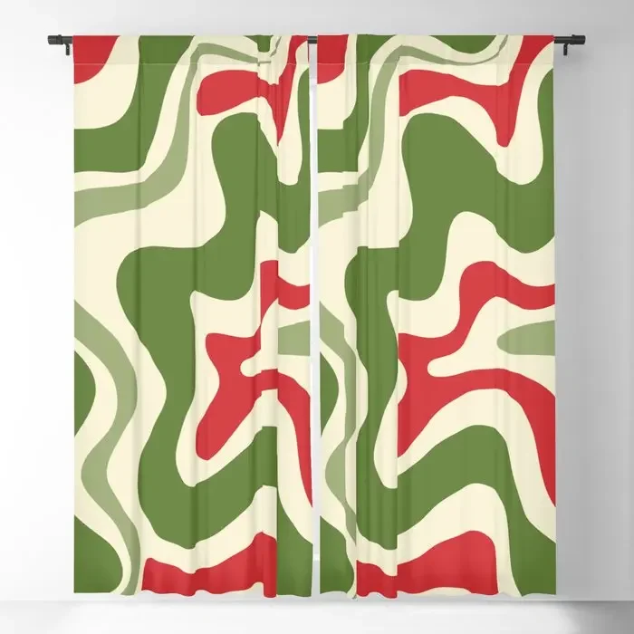 Retro Christmas Abstract Swirls Blackout Curtains 3D Print Window Curtains for Bedroom Living Room Decor Window Treatments
Retro Christmas Abstract Swirls Blackout Curtains 3D Print Window Curtains for Bedroom Living Room Decor Window Treatments