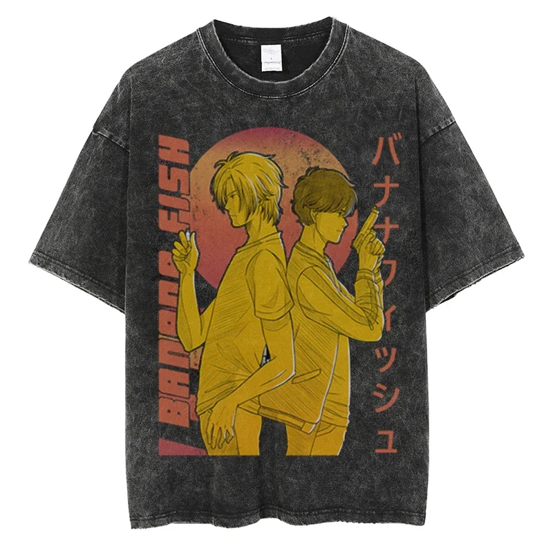 Tees BANANA FISH Anime T Shirt Unisex Tee Shirt Washed T-shirt BANANA FISH Tops Oversized T-shirts Cotton Hip Hop Streetwear
Tees BANANA FISH Anime T Shirt Unisex Tee Shirt Washed T-shirt BANANA FISH Tops Oversized T-shirts Cotton Hip Hop Streetwear