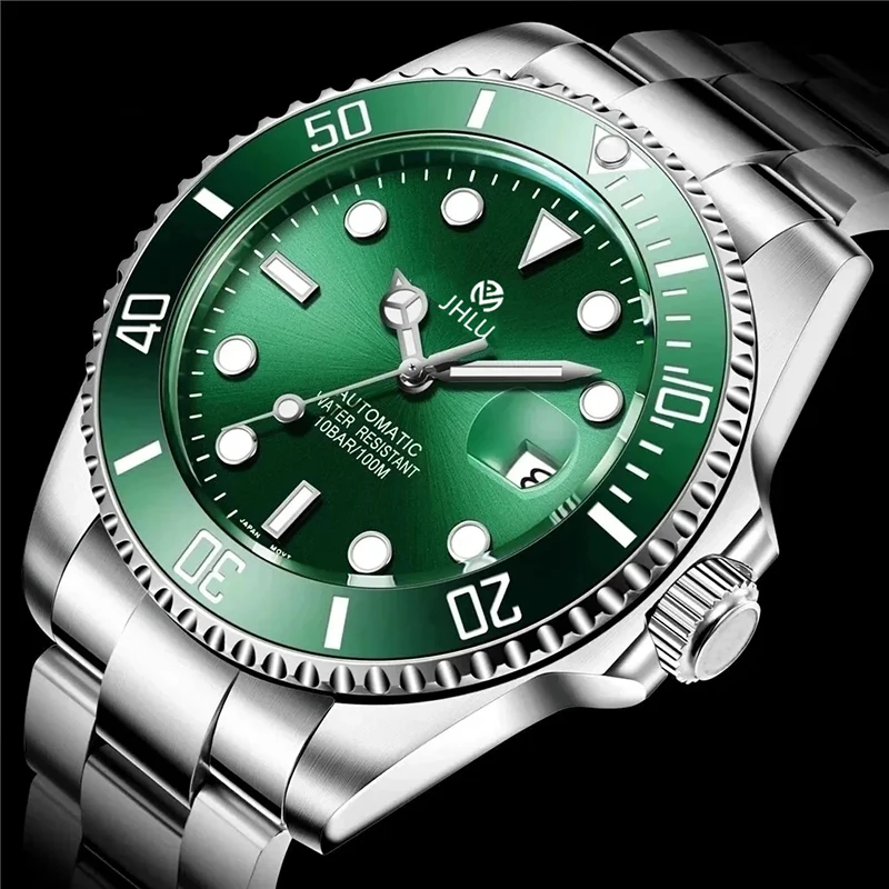 

2024 New Men Mechanical Wristwatch Luxury Ceramic Bezel Automatic Submariner Watch Sapphire Glass Watch for Men