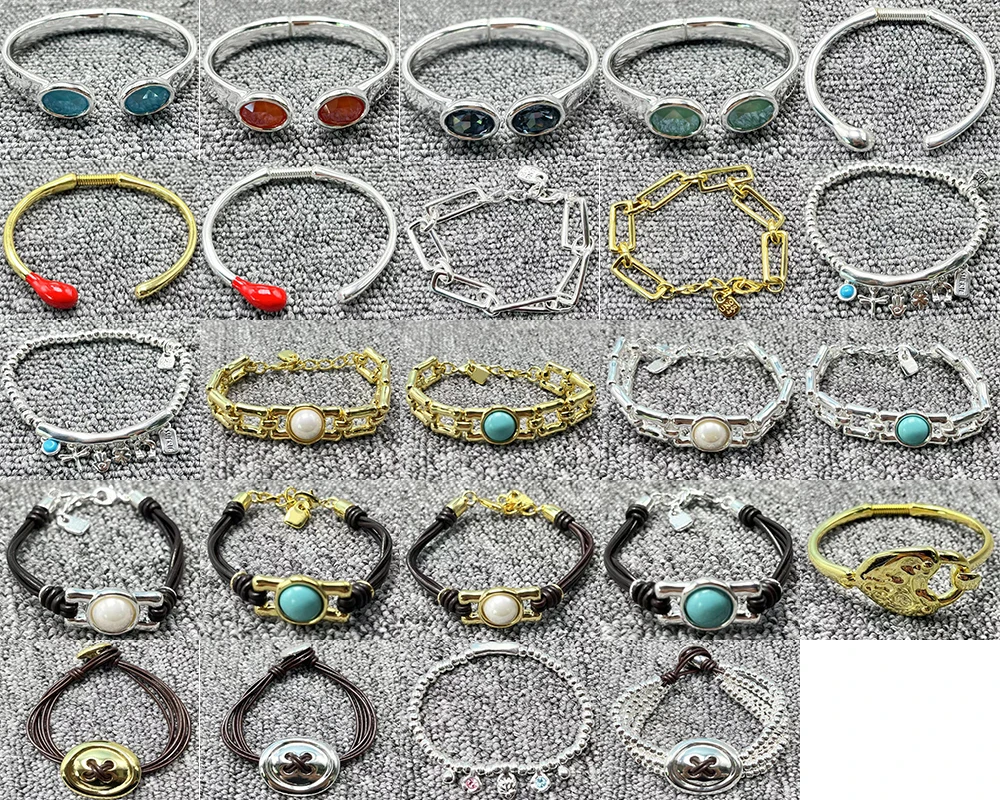 2023 New Fashion 925 Silver Plated Exquisite Fashionable Charming Women's Romantic Bracelets Free Wholesale Jewelry
2023 New Fashion 925 Silver Plated Exquisite Fashionable Charming Women's Romantic Bracelets Free Wholesale Jewelry