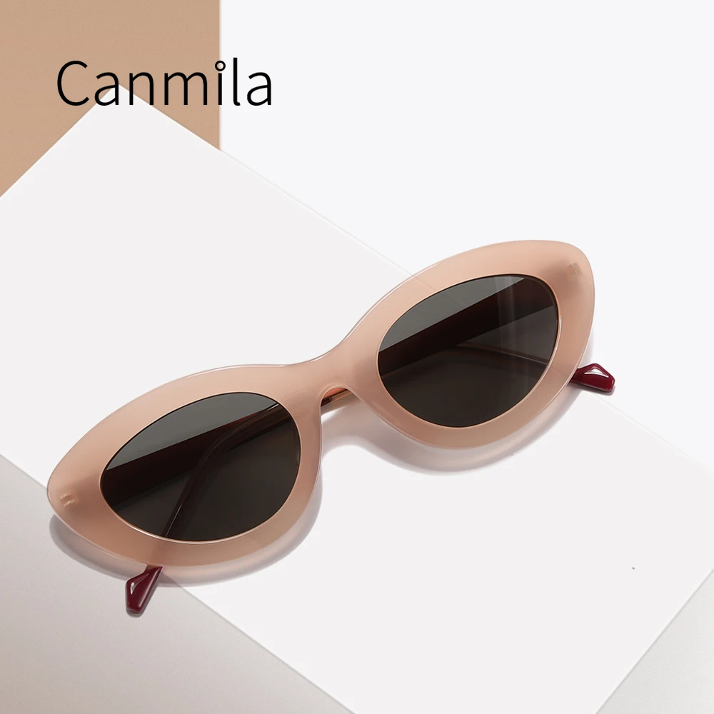 

Small Letter Sunglasses Luxury Brand Design Women Acetate Sun Glasses Nylon Lenses UV400 Eyewear Oculos Gafas De Sol VS7015