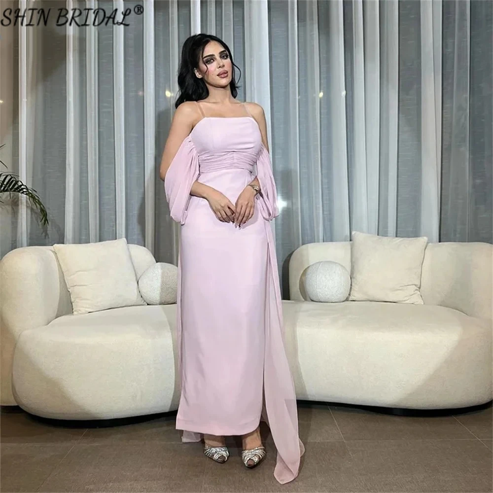 SHIN BRIDAL Stain Evening Dresses for Women Off the Shoulder Sweetheart Sexy Prom Dresses Long Sleeves Backless Wedding Dresses
SHIN BRIDAL Stain Evening Dresses for Women Off the Shoulder Sweetheart Sexy Prom Dresses Long Sleeves Backless Wedding Dresses