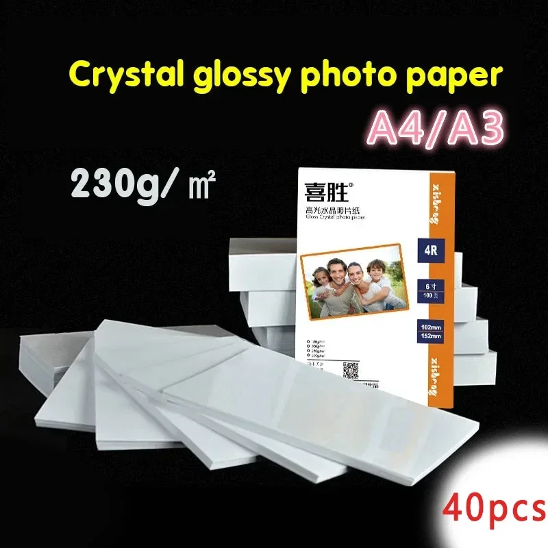 Фотобумага 230 г, белая сумка, фотобумага формата А3 с цветными страницами, фотобумага формата а4 для струйной печати, фотобумага, водонепроницаемая глянцевая бумага 40
Фотобумага 230 г, белая сумка, фотобумага формата А3 с цветными страницами, фотобумага формата а4 для струйной печати, фотобумага, водонепроницаемая глянцевая бумага 40