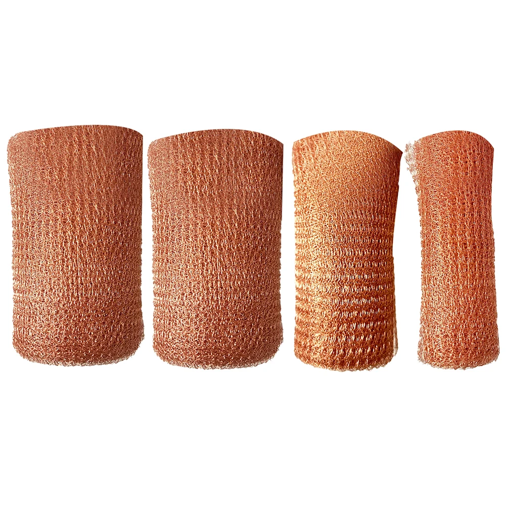 Copper Wool Double-Layer Cuttable Pure Copper Mesh Screen Roll Slug Barrier Multi-purpose Anti Mouse Snail Fence Netting Hole
Copper Wool Double-Layer Cuttable Pure Copper Mesh Screen Roll Slug Barrier Multi-purpose Anti Mouse Snail Fence Netting Hole
