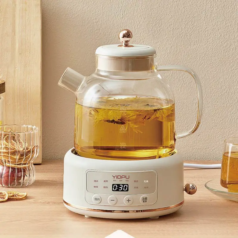 1200ml Smart Health Pot Appointment Glass Tea Boiler Home Kettle Multi-functional Floral Teapot Automatic Thermos Kettle 220V
1200ml Smart Health Pot Appointment Glass Tea Boiler Home Kettle Multi-functional Floral Teapot Automatic Thermos Kettle 220V