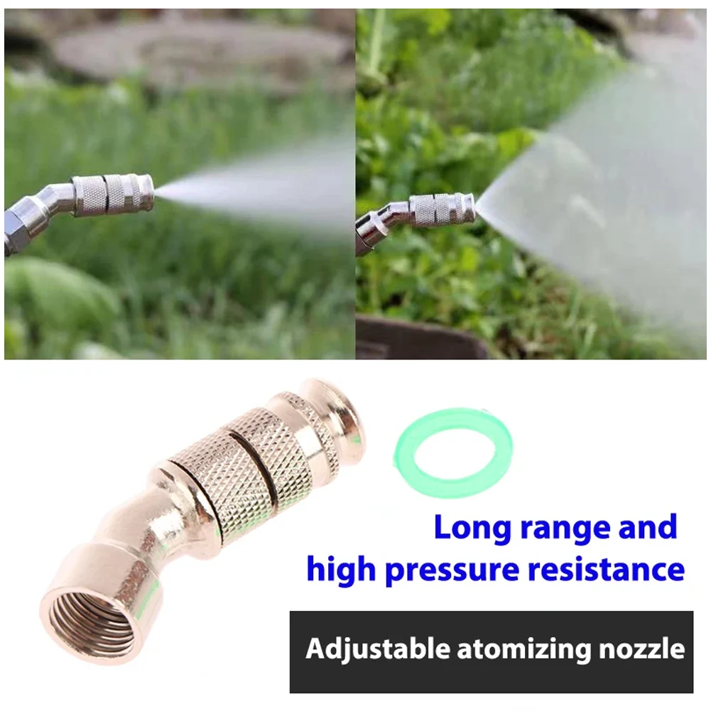 Brass Atomization Nozzle Adjustable Distance Spray Garden Medicine Cleaning Machine Agricultural Electric Sprayer Nozzle
Brass Atomization Nozzle Adjustable Distance Spray Garden Medicine Cleaning Machine Agricultural Electric Sprayer Nozzle