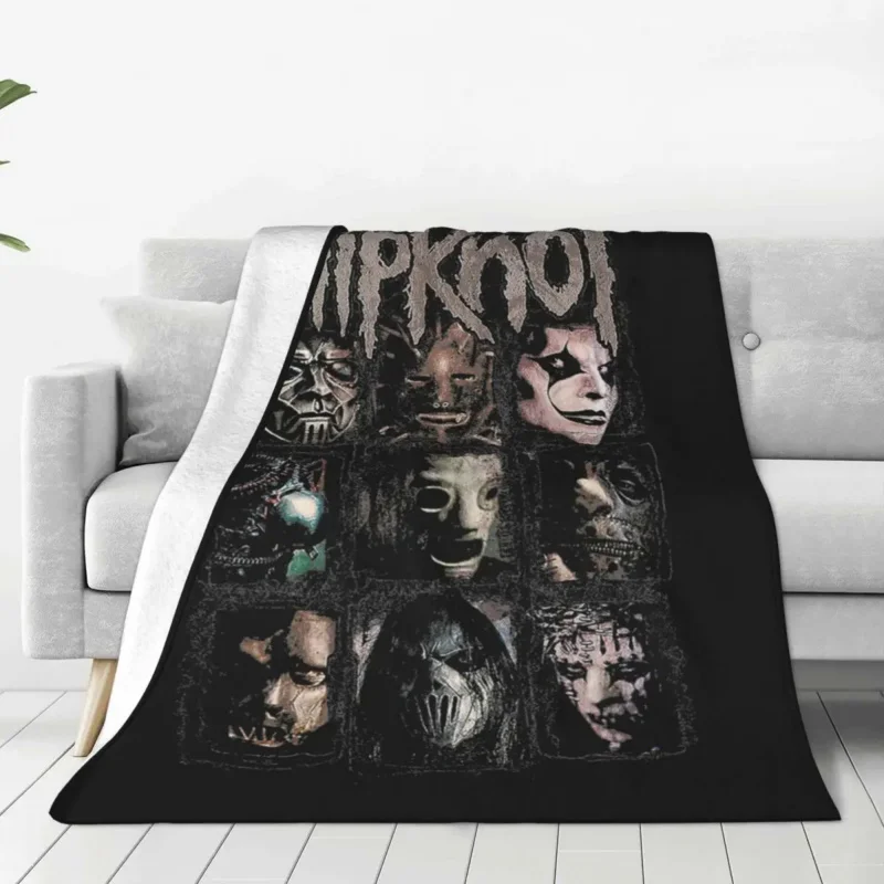 

Culture Metal Slipknots Blanket Flannel Throw Blanket Summer Air Conditioning Decoration Soft Warm Bedspreads