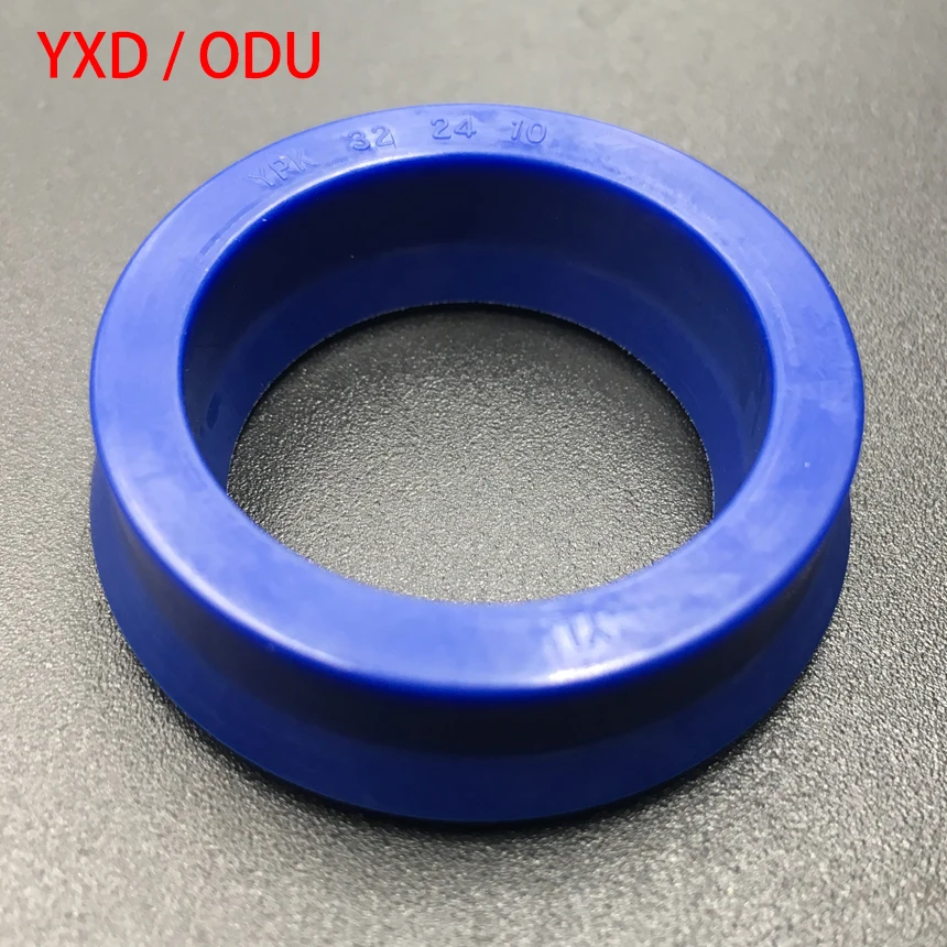

YXD ODU 16*10*8 16x10x8 18*12*8 18x12x8 20*14*8 20x14x8 Blue PU Hydraulic Cylinder Piston Rod Grooved U Lip Ring Gasket Oil Seal
