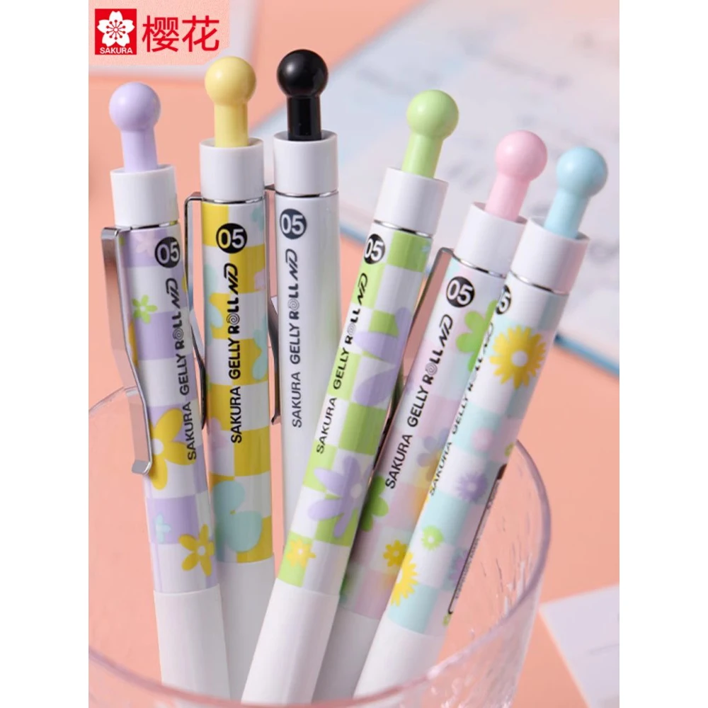 Japanese SAKURA Neutral Pen High Appearance Checkerboard Large Capacity Quick Drying Pen 0.5 Straight Liquid Black Water Pen
Japanese SAKURA Neutral Pen High Appearance Checkerboard Large Capacity Quick Drying Pen 0.5 Straight Liquid Black Water Pen
