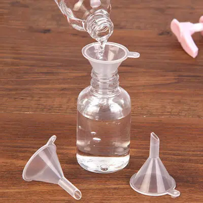 10pcs/lot Mini Funnel Filling Empty Bottle Packing Tool For Travel Plastic Mini Small Funnels For Perfume Liquid Essential
10pcs/lot Mini Funnel Filling Empty Bottle Packing Tool For Travel Plastic Mini Small Funnels For Perfume Liquid Essential