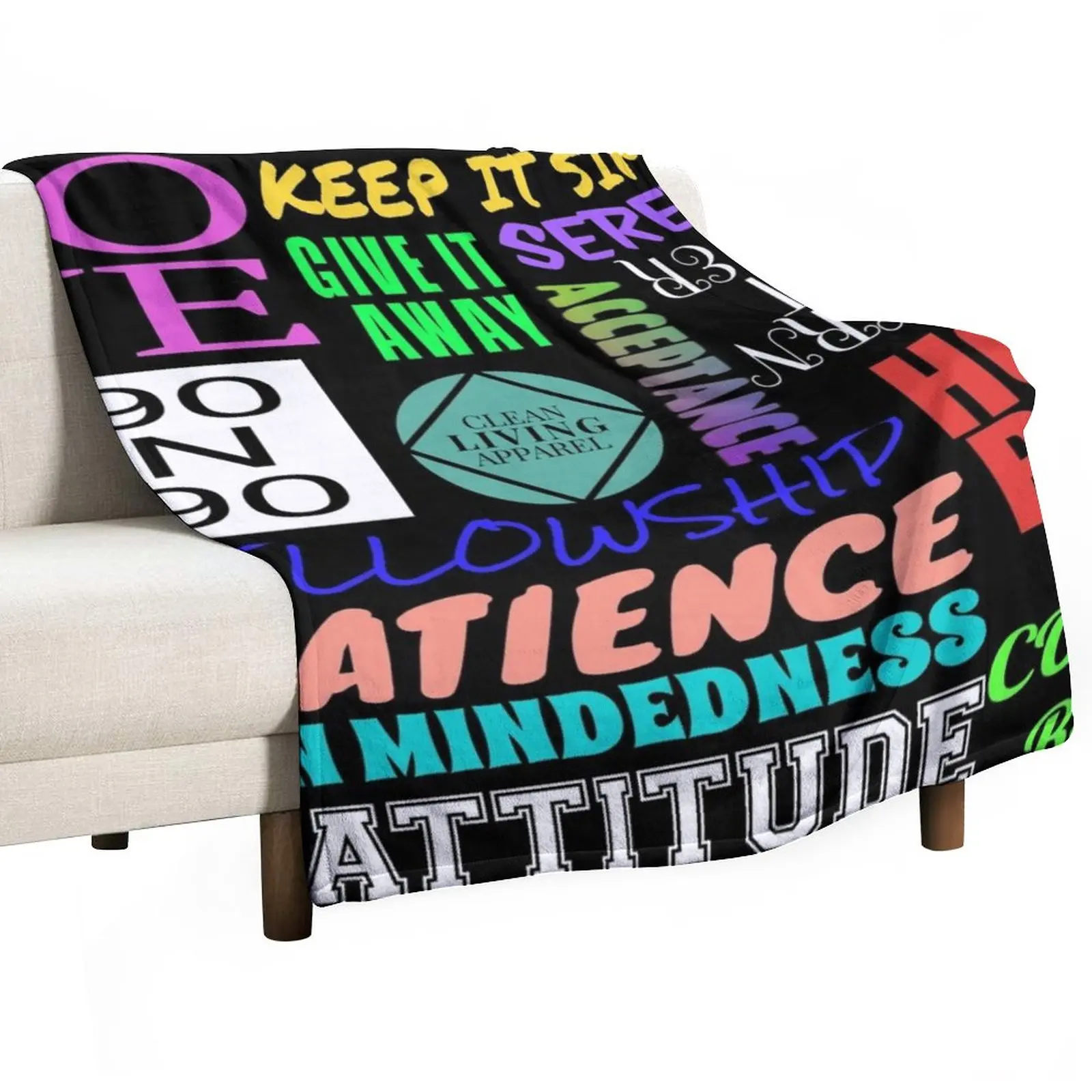 Spiritual Principles of 12 Step Recovery Program NA AA Throw Blanket Nap Blankets For Sofas Blankets
Spiritual Principles of 12 Step Recovery Program NA AA Throw Blanket Nap Blankets For Sofas Blankets