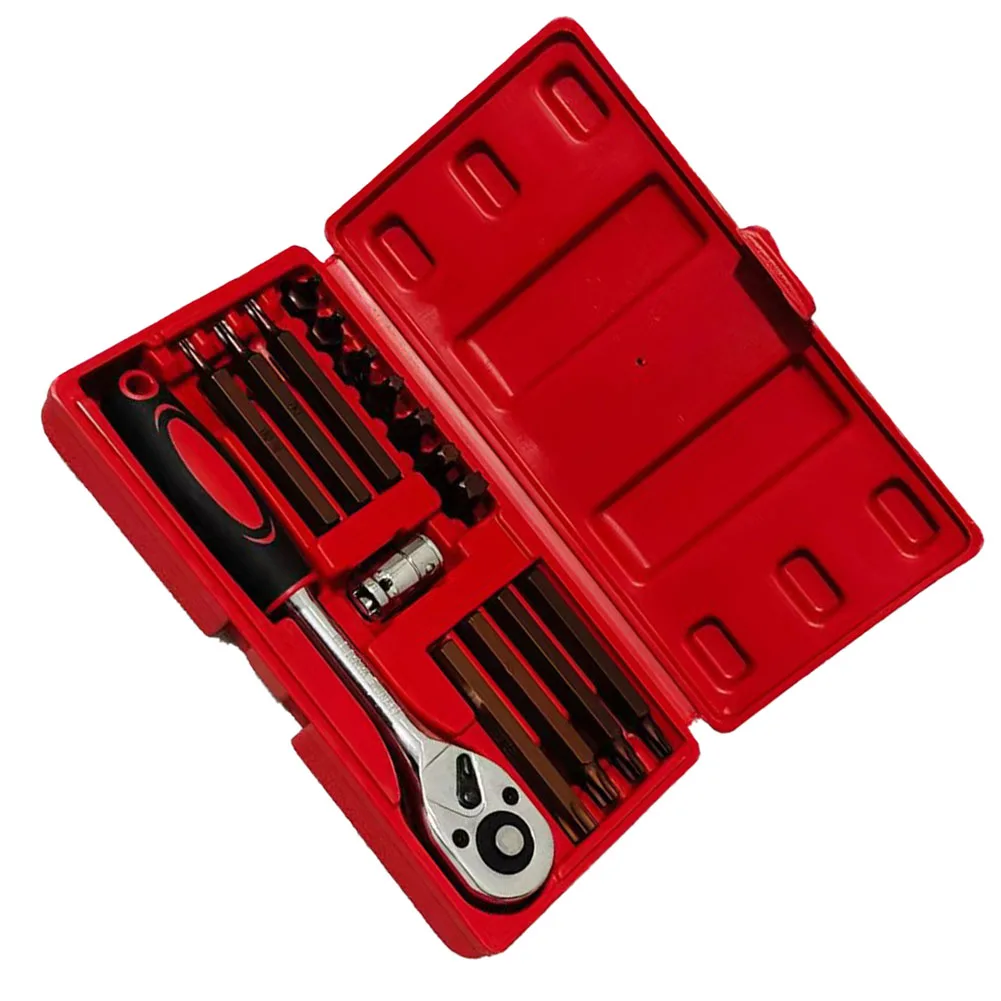 16pcs T25-T55Torx Screwdriver Bits Magnetic With 24 Tooth 3/8inch Ratchet Wrench Workshop Equipment Hand Tools Accessories
16pcs T25-T55Torx Screwdriver Bits Magnetic With 24 Tooth 3/8inch Ratchet Wrench Workshop Equipment Hand Tools Accessories
