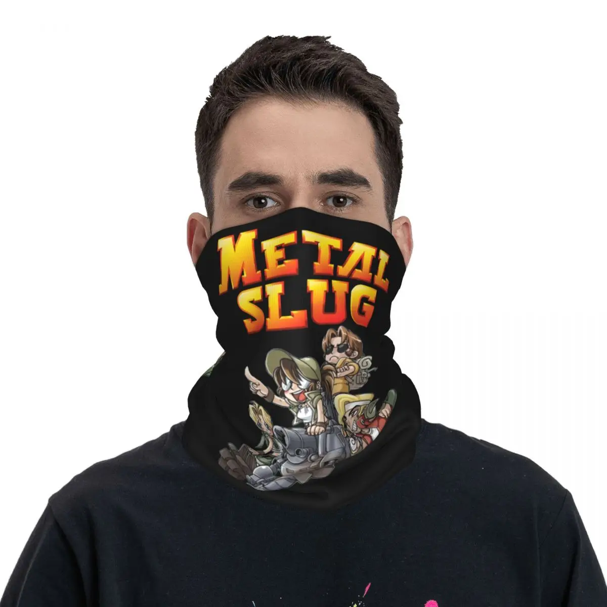 Metal Slug Team Bandana Neck Cover Printed Classic Game Face Scarf Warm Face Mask Riding for Men Women Adult All Season
Metal Slug Team Bandana Neck Cover Printed Classic Game Face Scarf Warm Face Mask Riding for Men Women Adult All Season