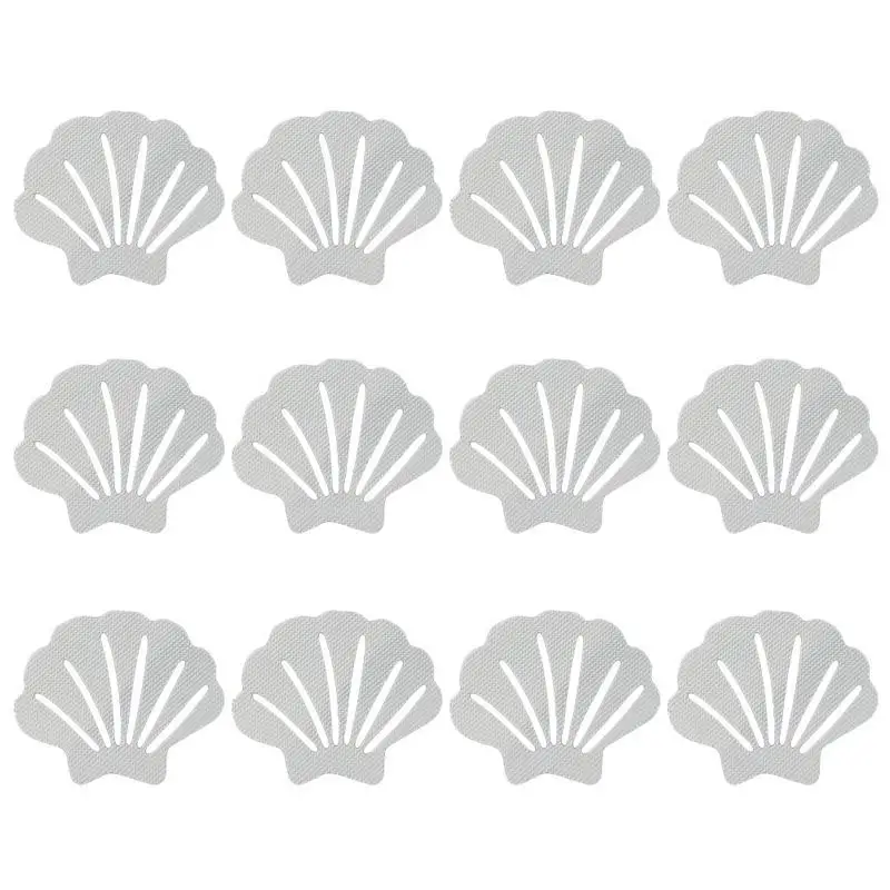 12pcs Anti Slip Strips Shell-shaped Shower Self-Adhesive Stickers Non Slip Bath Safety Strips Bathtub Shower Stairs Floor Home
12pcs Anti Slip Strips Shell-shaped Shower Self-Adhesive Stickers Non Slip Bath Safety Strips Bathtub Shower Stairs Floor Home