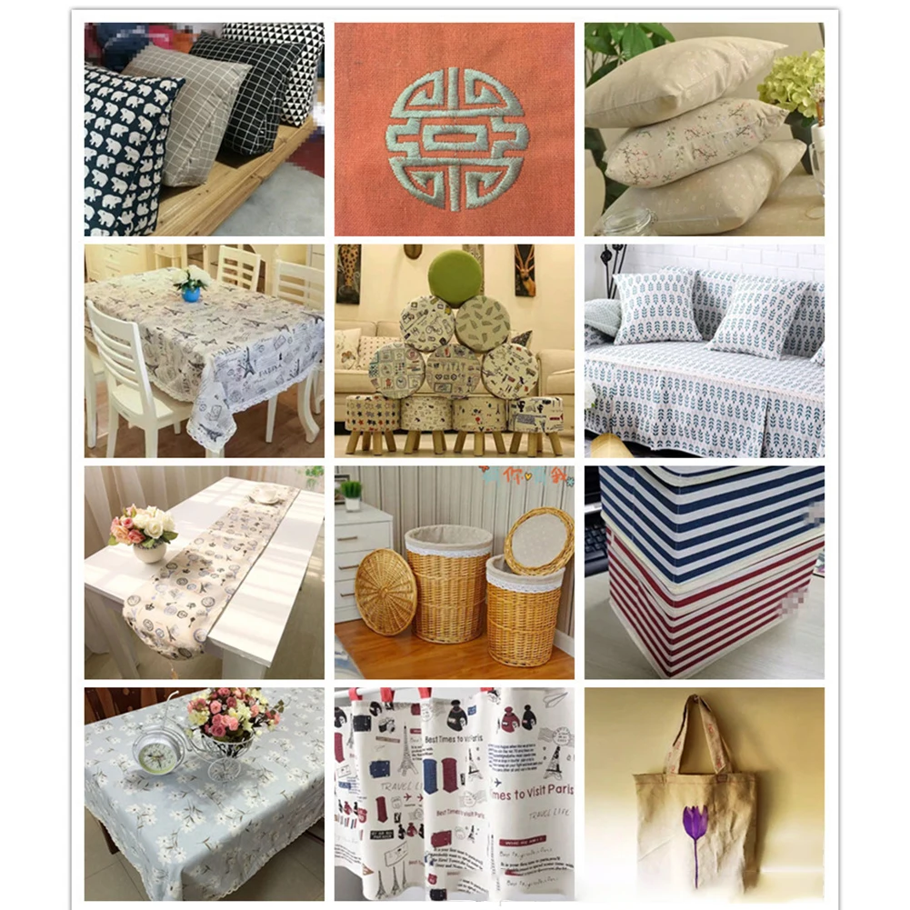 1pc 153x98cm Linen Cotton Fabric DIY Sewing Storage Bag And Pillow Case Background Fabric Tableclot Decoration
1pc 153x98cm Linen Cotton Fabric DIY Sewing Storage Bag And Pillow Case Background Fabric Tableclot Decoration