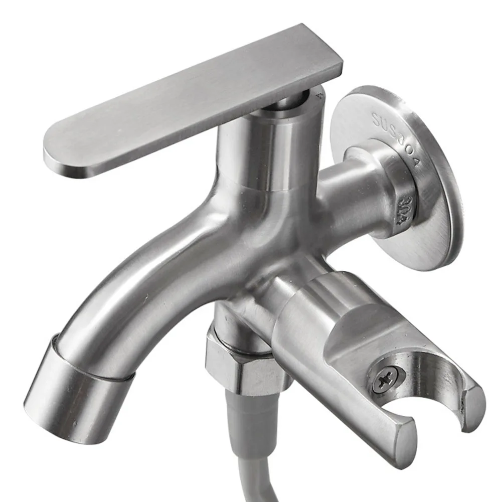 Bathroom Faucet Toilet Bidet Sprayer Holder Stainless Steel Outdoor Garden Washing Machine Faucet Mop Tap Wall-In Faucet
Bathroom Faucet Toilet Bidet Sprayer Holder Stainless Steel Outdoor Garden Washing Machine Faucet Mop Tap Wall-In Faucet