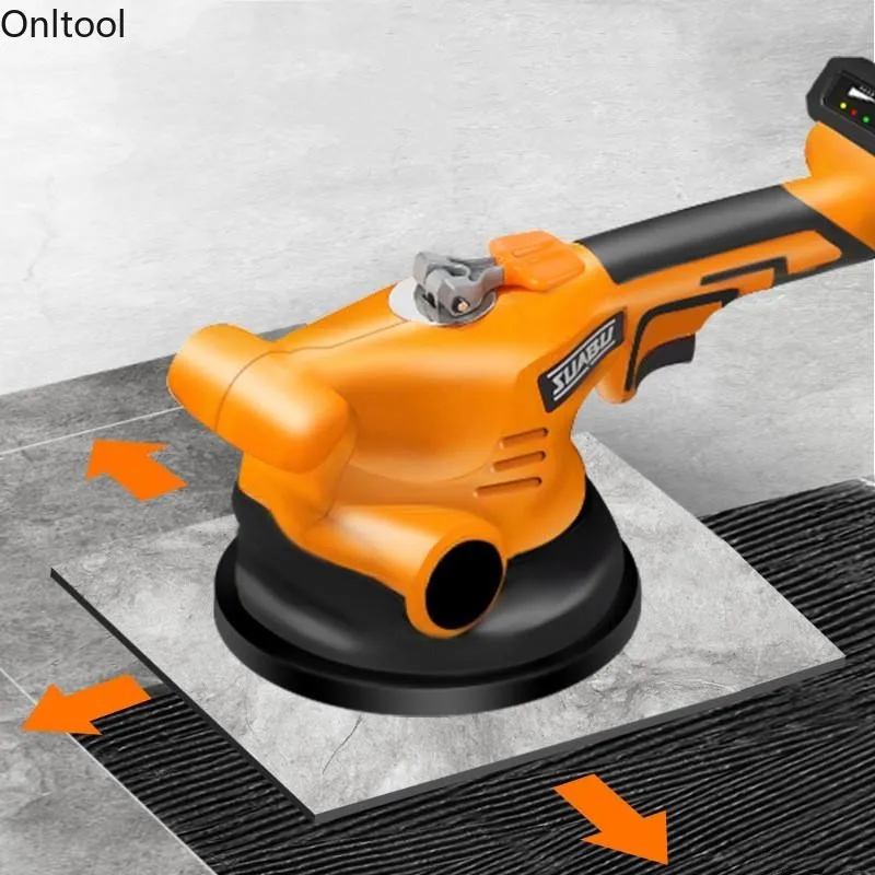 

High-Power Tile Tiling Tool Machine With Lithium Battery Paving Artifact Floor Vibration Power Tools Wall Tiling Automatic Tools