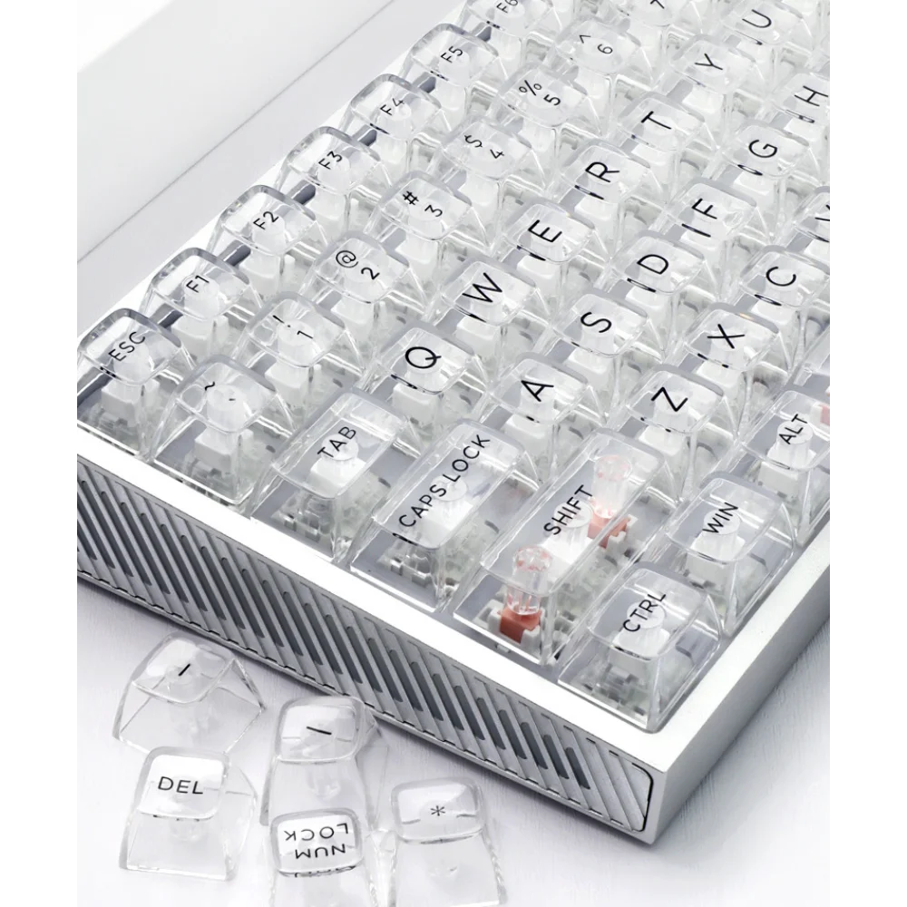 Transparent Crystal Keycaps DIY Custom Mechanical Keyboard Universal Keycaps 132 Keys Large Set Transparent Keycaps
Transparent Crystal Keycaps DIY Custom Mechanical Keyboard Universal Keycaps 132 Keys Large Set Transparent Keycaps