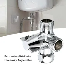 3-Way 1/2" Brass Shower Diverter Valve Bathroom Outlet Sink Faucet Diverter Valve Hand Shower T Adapter Shower Hose Tap Splitter
3-Way 1/2" Brass Shower Diverter Valve Bathroom Outlet Sink Faucet Diverter Valve Hand Shower T Adapter Shower Hose Tap Splitter