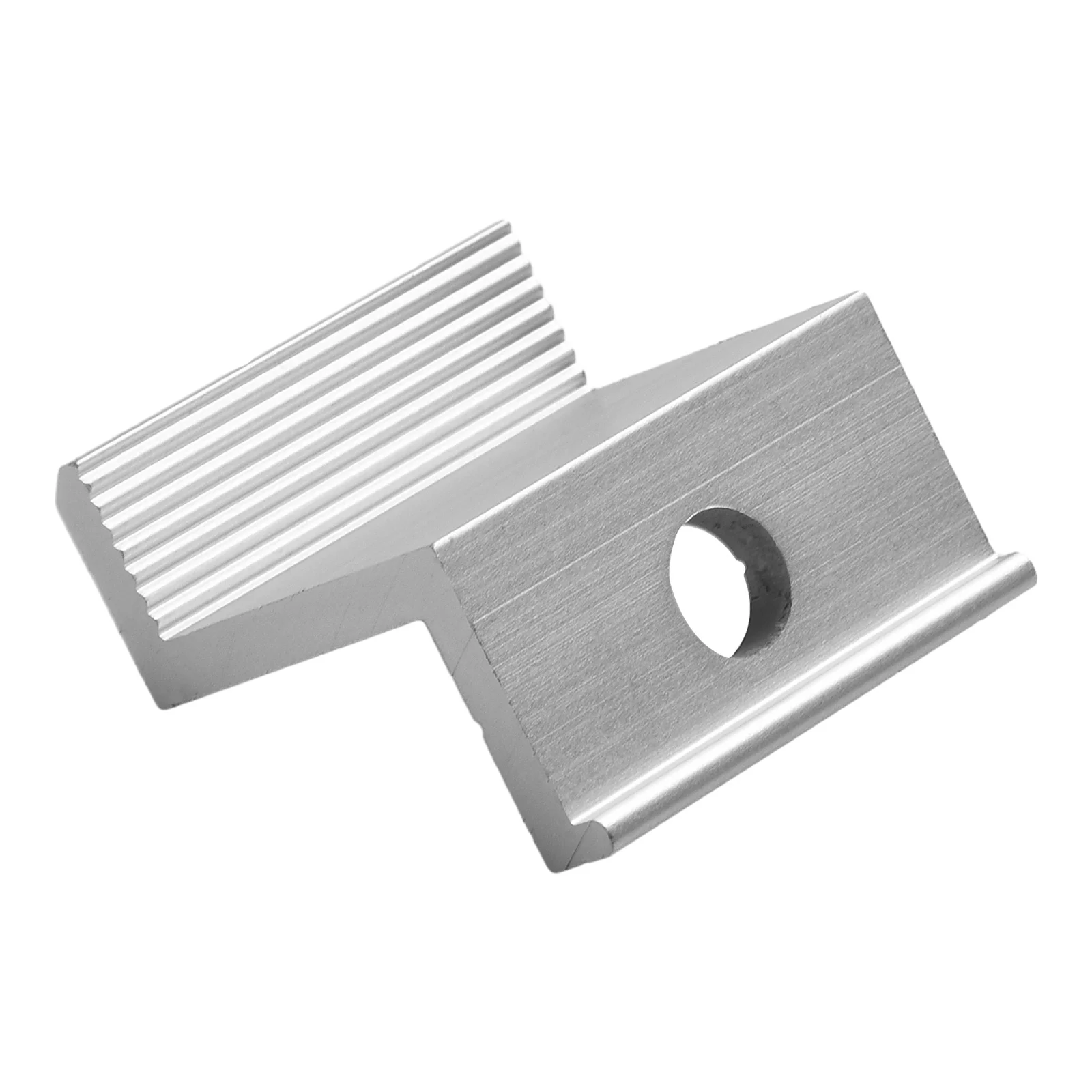 Solar Panel 10pcs Aluminum End Clamp High Corrosion Resistance Silver Strong Toughness Convenient Transportation
Solar Panel 10pcs Aluminum End Clamp High Corrosion Resistance Silver Strong Toughness Convenient Transportation