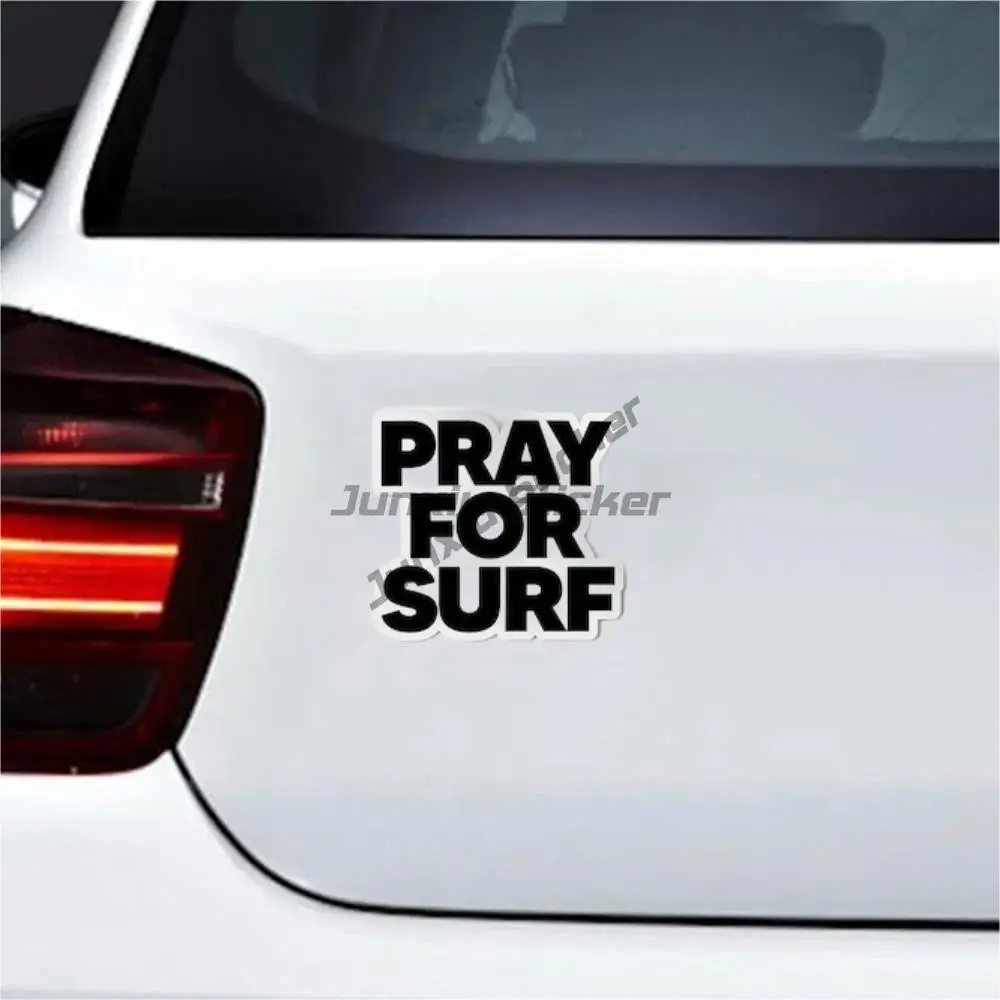 Pray for Surf Sticker Beach Decal Bumper Sticker for Water Bottle and Laptop Waterproof Vinyl Tuning Vehicles Decorations
Pray for Surf Sticker Beach Decal Bumper Sticker for Water Bottle and Laptop Waterproof Vinyl Tuning Vehicles Decorations