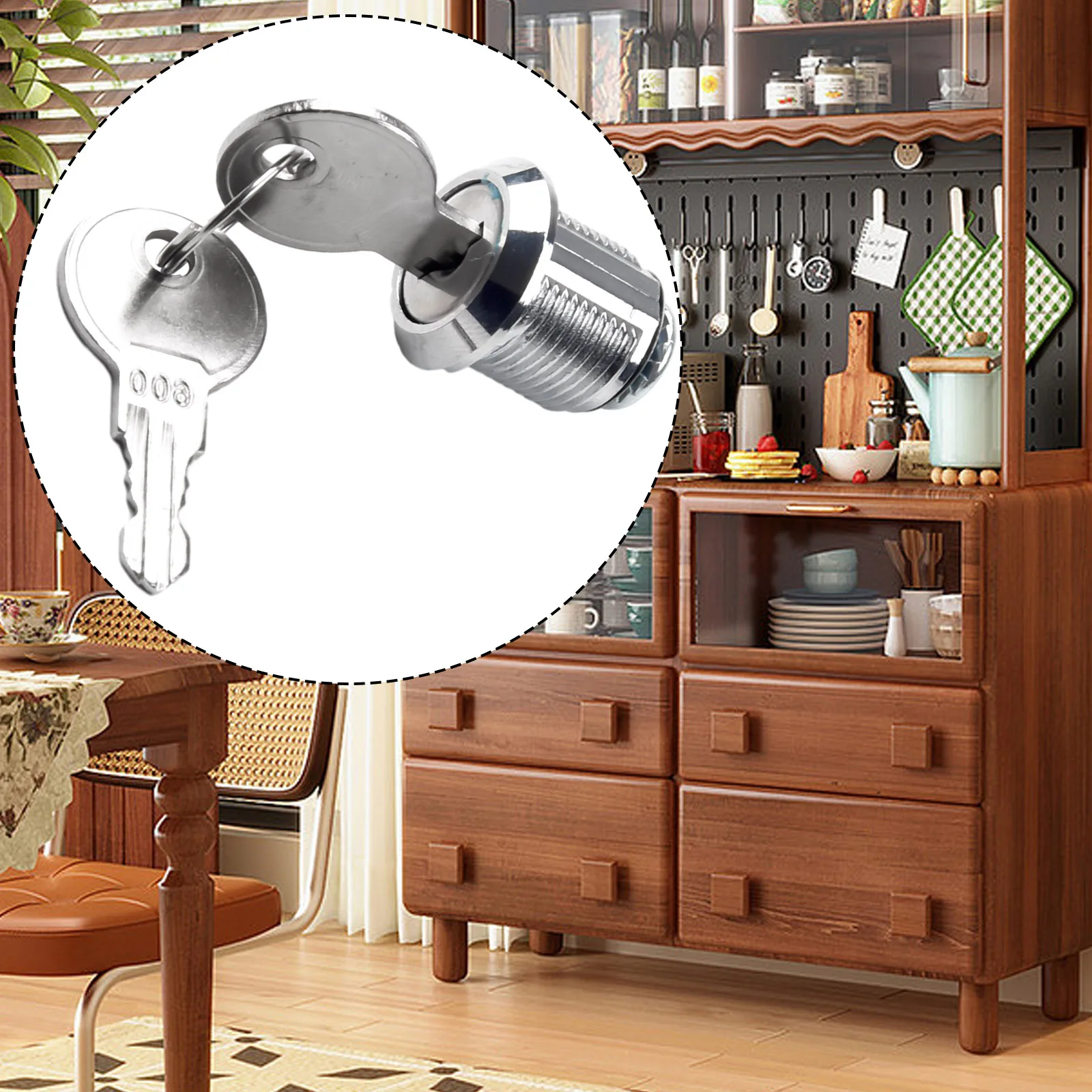 16/30mm Cam Lock Cabinet Mailbox Drawer Lock Cupboard Locker With 2 Keys For RV Camper Door Tool Box Furniture Hardware
16/30mm Cam Lock Cabinet Mailbox Drawer Lock Cupboard Locker With 2 Keys For RV Camper Door Tool Box Furniture Hardware