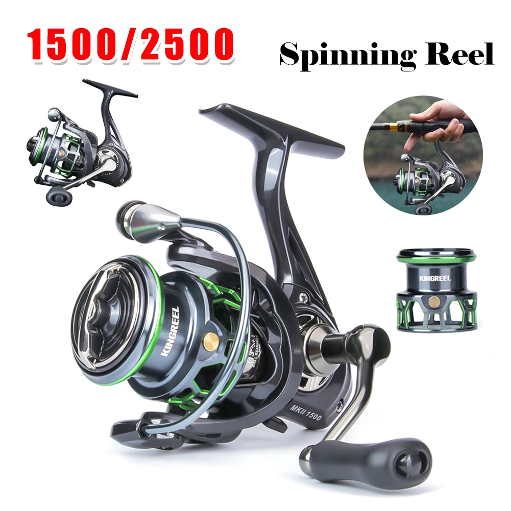 High Quality Fishing Lightweight Spinning Reel 8KG Max Drag Fishing Rod Fishing Reel Perch Tilapia Saltwater Fishing Tackle
High Quality Fishing Lightweight Spinning Reel 8KG Max Drag Fishing Rod Fishing Reel Perch Tilapia Saltwater Fishing Tackle
