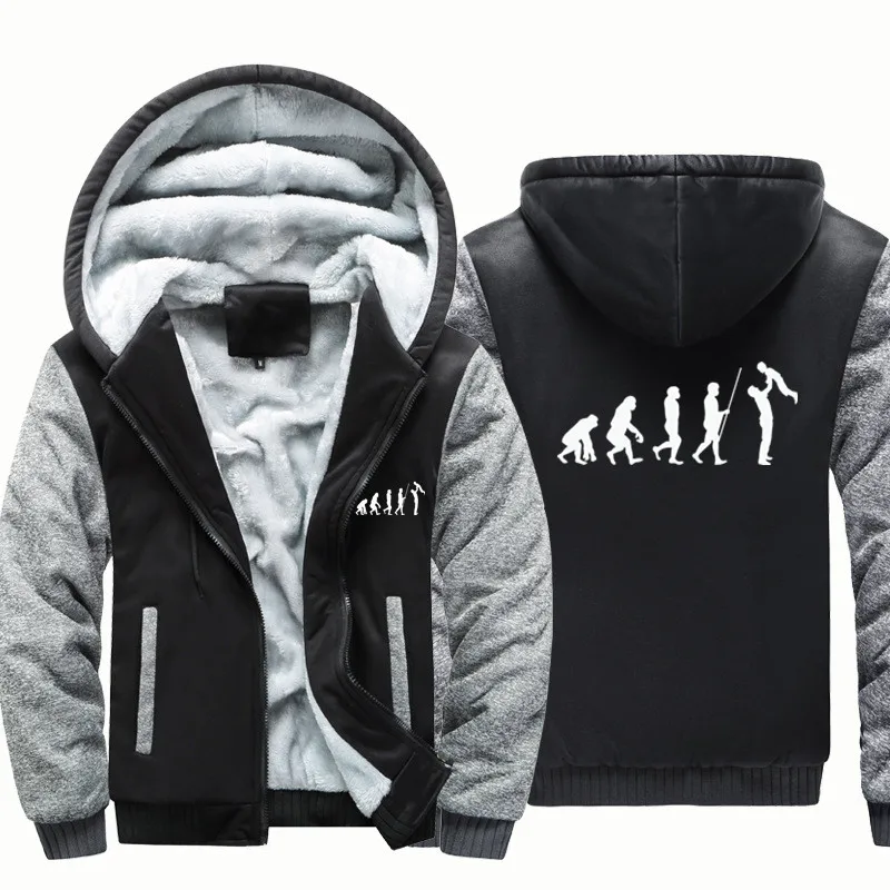 Evolution of Dad Warm Wool Fleece Man Coats Hoodies Sweatshirts Thick Autumn Winter Casual Men Hooded Coat Jacket Streetwear
Evolution of Dad Warm Wool Fleece Man Coats Hoodies Sweatshirts Thick Autumn Winter Casual Men Hooded Coat Jacket Streetwear