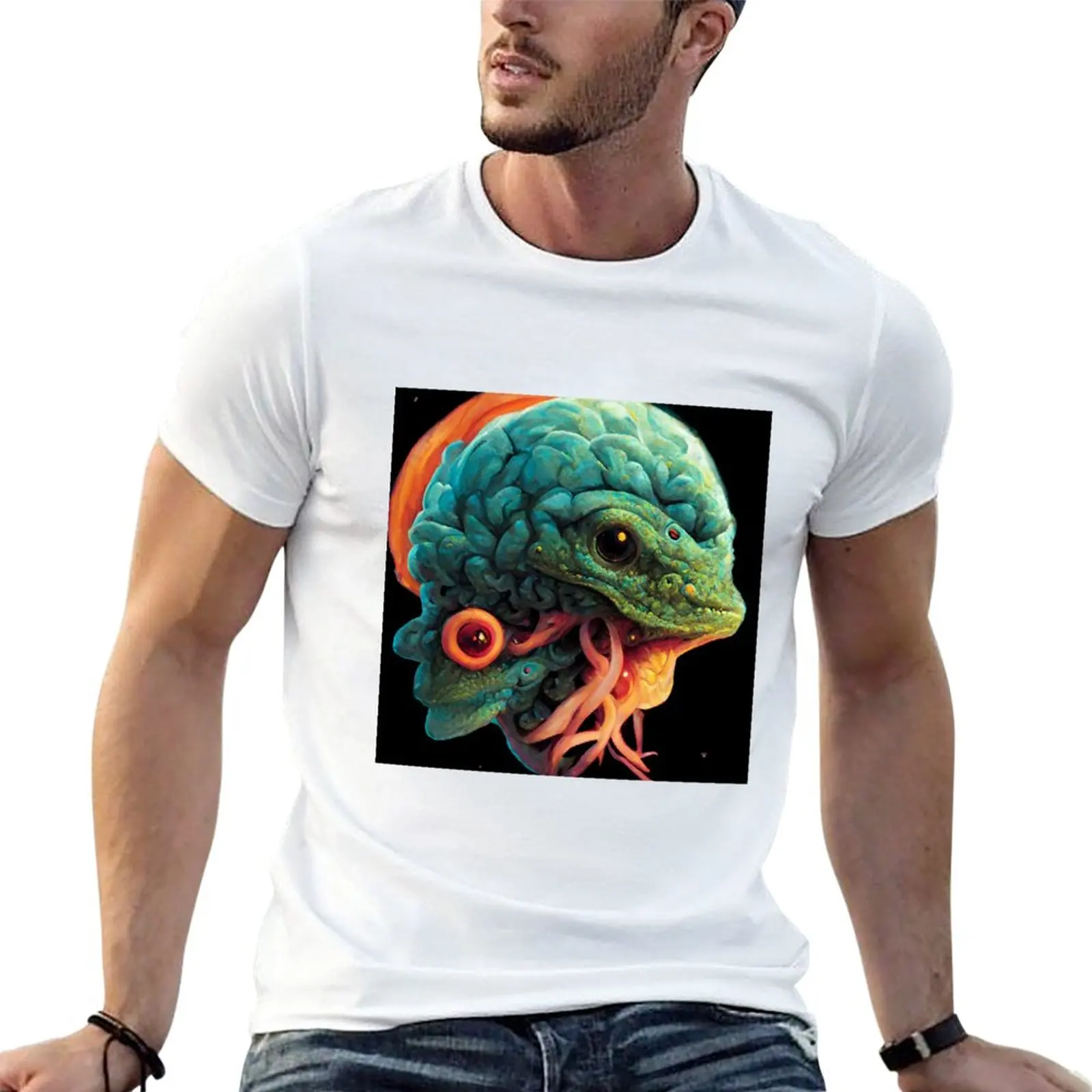 New lizard brain T-Shirt summer top sports fan t-shirts blank t shirts men graphic t shirts
New lizard brain T-Shirt summer top sports fan t-shirts blank t shirts men graphic t shirts