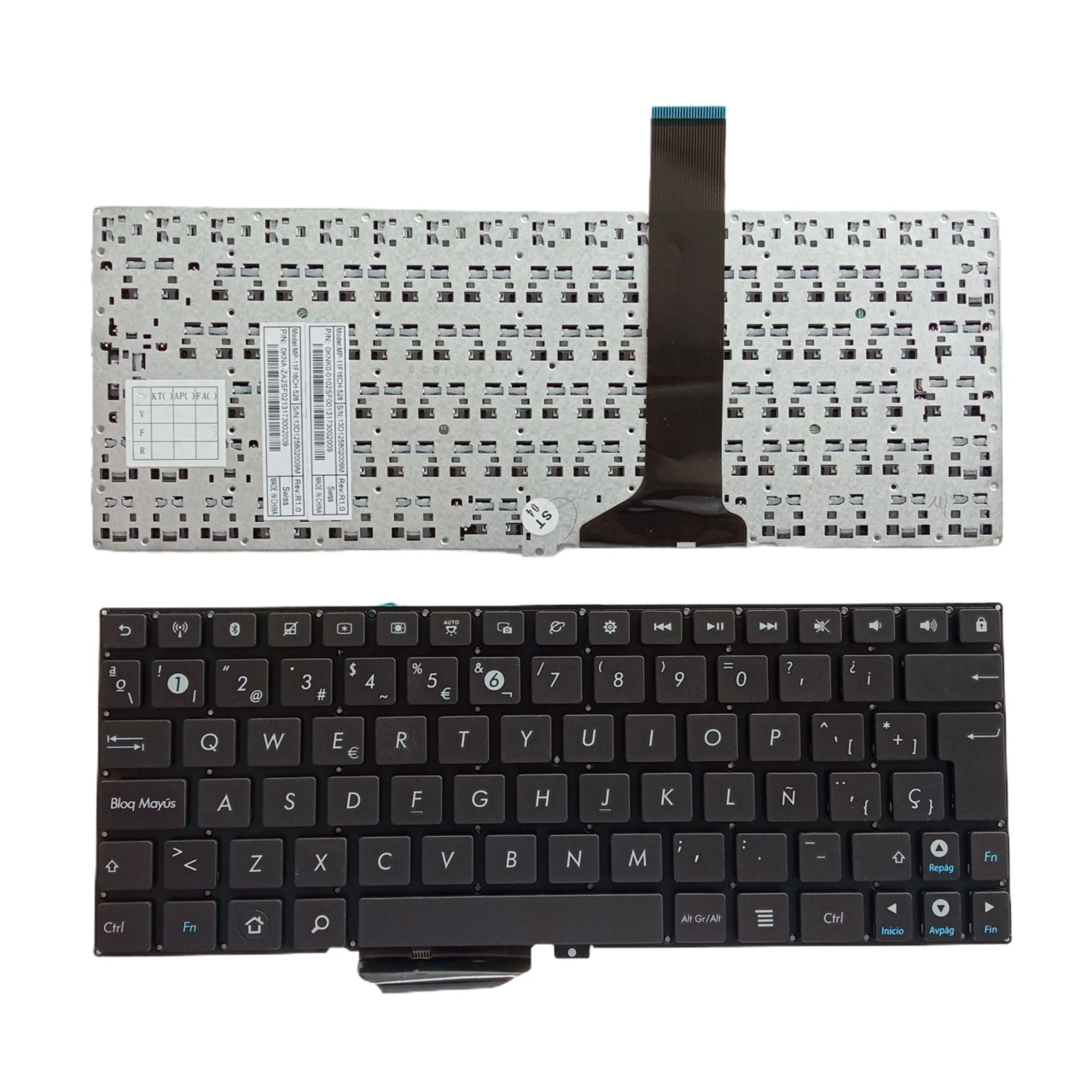 Новая испанская клавиатура для ноутбука ASUS Transformer Pad TF201 TF300T TF300TL TF300TG, замена для ноутбука и ПК
Новая испанская клавиатура для ноутбука ASUS Transformer Pad TF201 TF300T TF300TL TF300TG, замена для ноутбука и ПК