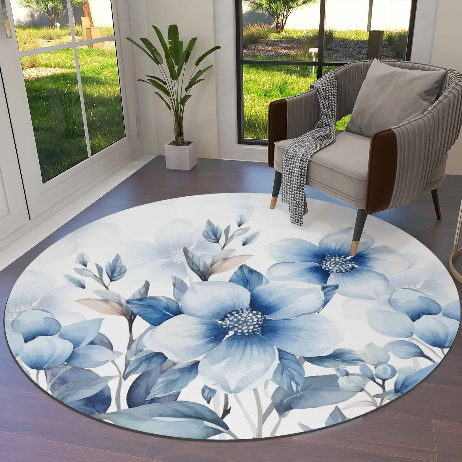 Plant Flower Grass Colors Watercolor Round Area Rug Carpets For Living Room Large Mat Home Bedroom Kid Room Decoration
Plant Flower Grass Colors Watercolor Round Area Rug Carpets For Living Room Large Mat Home Bedroom Kid Room Decoration