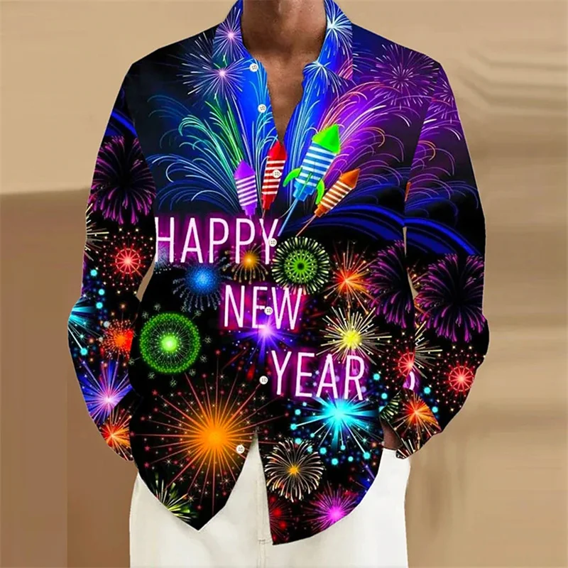 New Men's Christmas Hawaiian Shirt 3d Santa Claus Print Long Sleeve Shirt Fashion Casual Oversized Men's Shirt Casual Clothing
New Men's Christmas Hawaiian Shirt 3d Santa Claus Print Long Sleeve Shirt Fashion Casual Oversized Men's Shirt Casual Clothing
