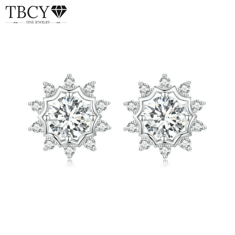 TBCYD 5MM D Color Moissanite Stud Earrings For Women GRA Certified S925 Silver Detachable Multi-Wear Ear Studs Fine Jewelry
TBCYD 5MM D Color Moissanite Stud Earrings For Women GRA Certified S925 Silver Detachable Multi-Wear Ear Studs Fine Jewelry